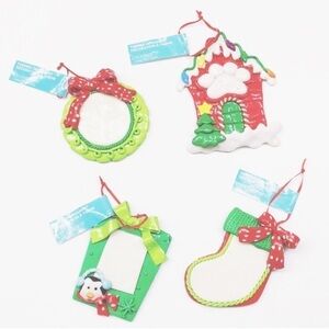 NEW Celebrate It Christmas ornaments set of 4